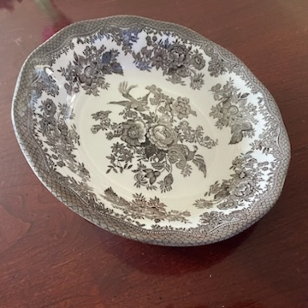 Enoch Wedgewood Floral Patterned Platel